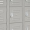 Global Industrial Six Tier Locker, 12x15x12, 18 Door, Unassembled, Gray 652057GY - alternate 4